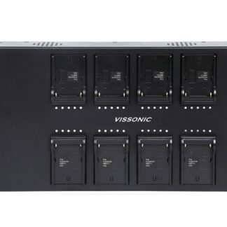 Vissonic Battery Charging Box for 8 x WBTY1 Rechargeable Batteries