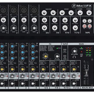 Mackie Mix12FX - 12-Channel Compact Mixer with Effects - B-Stock