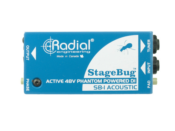 Radial StageBug SB-1 - Active Direct Box for Acoustic Guitar