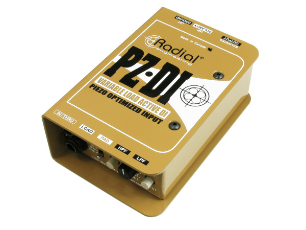 Radial PZ-DI Orchestral Instrument Direct Box