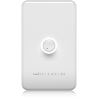 Lab Gruppen CRC-VUL-WH - White Volume Remote Control Wall Plate in Single-Gang Format for CA, CM, CMA and CPA Series