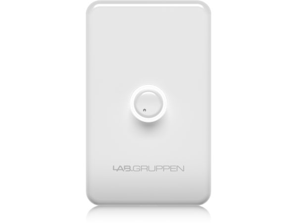 Lab Gruppen CRC-VUL-WH - White Volume Remote Control Wall Plate in Single-Gang Format for CA, CM, CMA and CPA Series