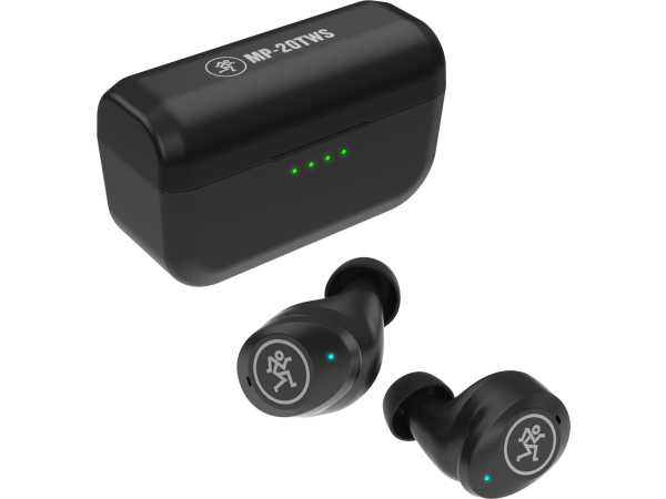 Mackie MP-20TWS True Wireless Stereo Hybrid Dual-Driver Earbuds With MIS™ Active Noise Cancelling and Knowles® Balanced Armature - B-Stock