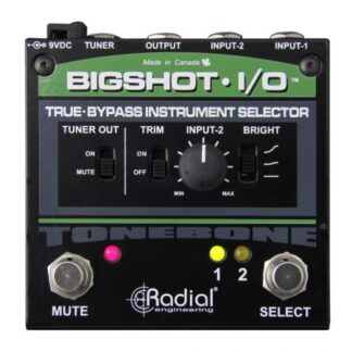 Radial BigShot i/o - True Bypass Instrument Selector