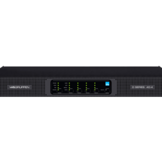 Lab Gruppen D 40:4L - 4000W Amplifier with 4 Flexible Output-Channels, Lake Digital Signal Processing and Digital Audio Networking