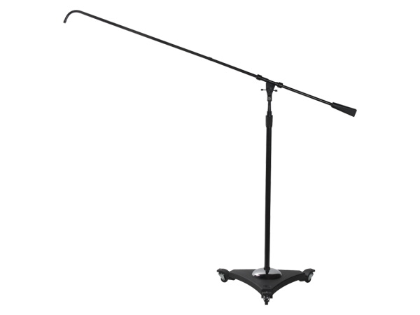 AtlasIED SB11WE Studio Boom Mic Stands With Air Suspension System 43 Inch 68 Inch in Ebony