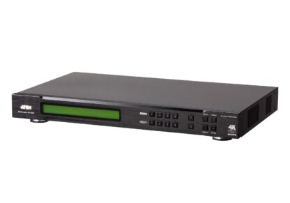 ATEN 4 x 4 True 4K HDMI Matrix Switch with Scaler, Scaling matrix switcher, 18 Gbit/s, 600 MHz, 4096 x 2160 pixels, 4096 x 2160, 3840 x 2160, Black