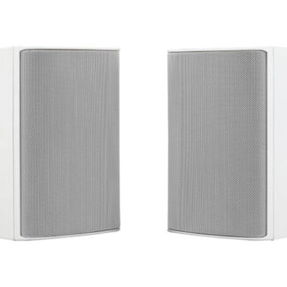 Tight AV 2 Way Active Wall Speaker Pair - 2 x 30W in White