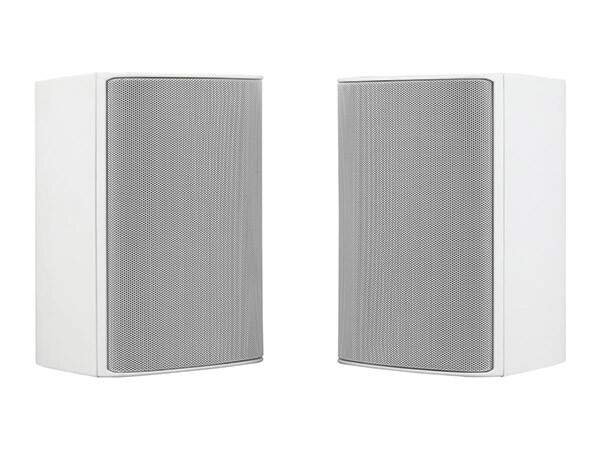 Tight AV TiGHT AV 2 Way Active Wall Speaker Pair - 2 x 30W in White