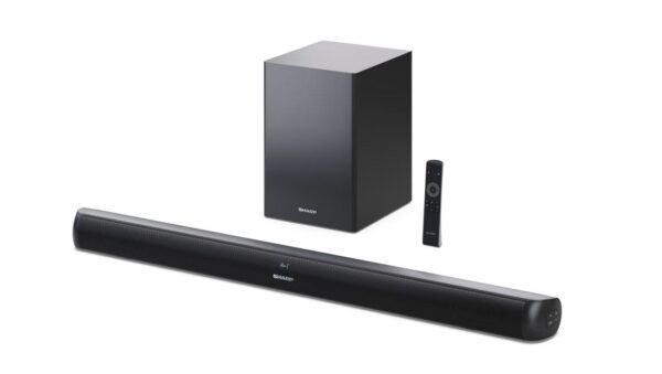 Sharp HT-SBW202, 2.1 channels, 100 W, 50 W, Wireless, 50 W, 35 - 130 Hz