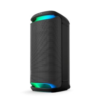 Sony SRS-XV800 - Wireless Party Speaker with Powerful 360 Sound and MEGA BASS - 25 hours Battery Life, Portable, for Indoor and Outdoor, Lighting, Karaoke - Black, 2-way, 6 cm, 17 cm, Wired & Wireless, A2DP, AVRCP, SPP, Black