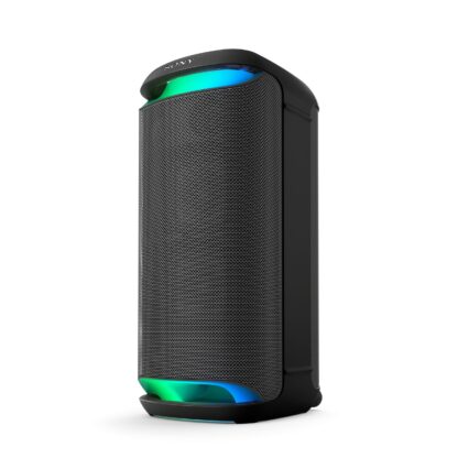 Sony SRS-XV800 - Wireless Party Speaker with Powerful 360 Sound and MEGA BASS - 25 hours Battery Life, Portable, for Indoor and Outdoor, Lighting, Karaoke - Black, 2-way, 6 cm, 17 cm, Wired & Wireless, A2DP, AVRCP, SPP, Black