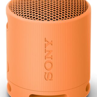 Sony SRS-XB100 - Wireless Bluetooth Portable Speaker, Durable IP67 Waterproof & Dustproof, 16 Hour Battery, Eco, Outdoor and Travel in Orange, Wireless, A2DP, HFP, AAC, AVRCP, SBC, USB Type-C, Mono portable speaker, Orange, Cylinder