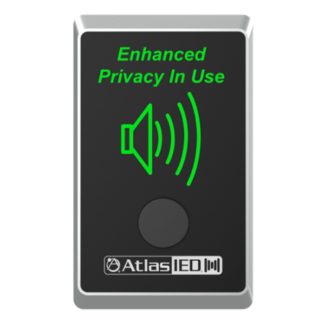 AtlasIED Z-SIGN Wireless Enhanced Sound Masking Activation Sign For Z2-B & Z4-B