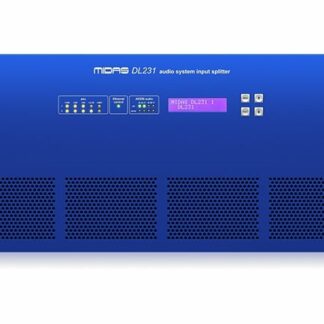 Midas DL231 - 24 Input, 24 Output Active Microphone Splitter with 2 Independent Microphone Preamplifiers per Input