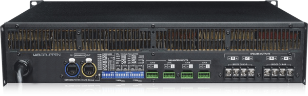 Lab Gruppen C 88:4 8800 Watt 4-Channel Amplifier with NomadLink Network Monitoring - Image 2