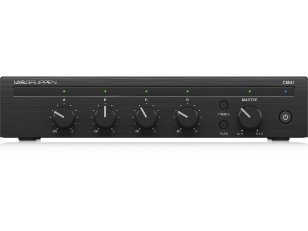 Lab Gruppen CM41 4 Inputs, 1 Output Commercial Rack Mixer