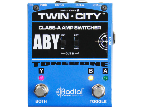 Radial Twin-City - Active ABY Switcher