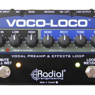 Radial Voco-Loco - Effects Switcher for Voice or Instruments