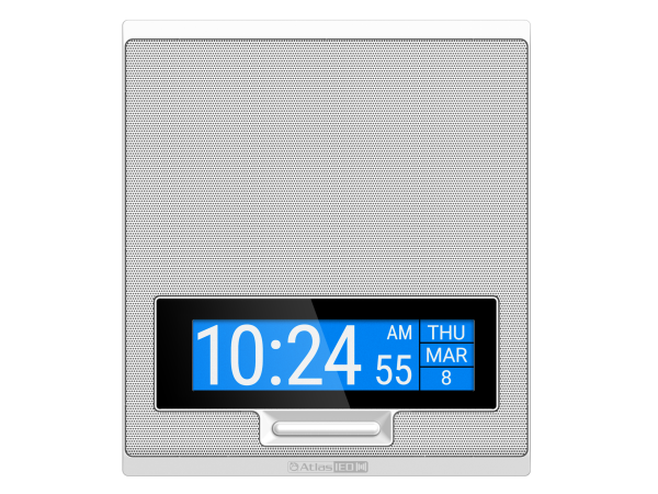 AtlasIED IP-SDMF - PoE+ Indoor Wall Mount IP Speaker with LCD Display