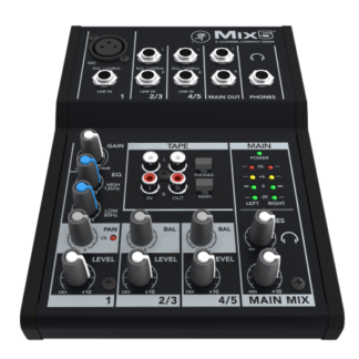 Mackie Mix5 - 5 Channel Compact Mixer (B-Stock)