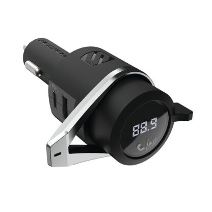 Scosche BTFreq Pro, Auto, Cigar lighter, Black