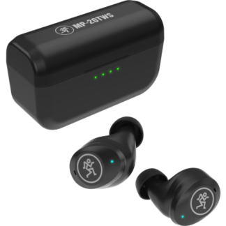 Mackie MP-20TWS True Wireless Stereo Hybrid Dual-Driver Earbuds With MIS™ Active Noise Cancelling and Knowles® Balanced Armature