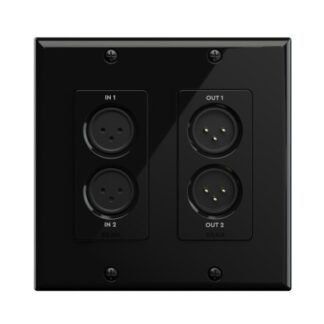 Xilica GIO XLR - Neutrik XLR to Dante In Wall Module