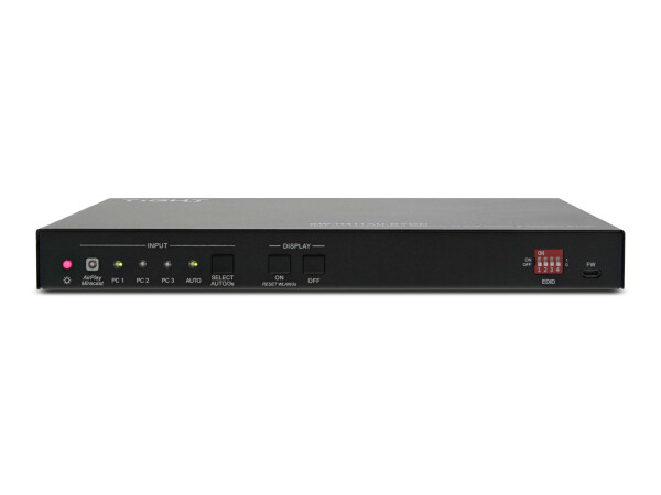 Tight AV TiGHT AV 4x1 BYOD Presentation Switcher 18G HDMI 2.0 4x1 with USB Sharing and Wireless BYOD