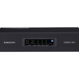 Lab Gruppen D 80:4L - 8000W Amplifier with 4 Flexible Output-Channels, Lake Digital Signal Processing and Digital Audio Networking