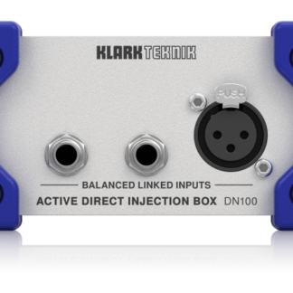 Klark Teknik DN100 V2 - Active DI Box with Extended Dynamic Range