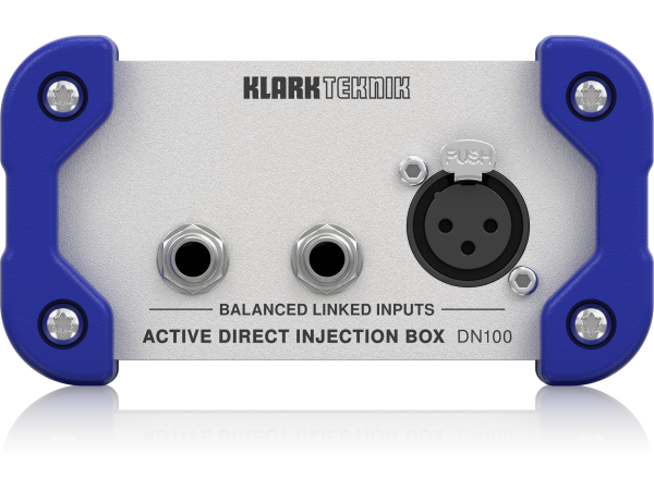 Klark Teknik DN100 V2 - Active DI Box with Extended Dynamic Range