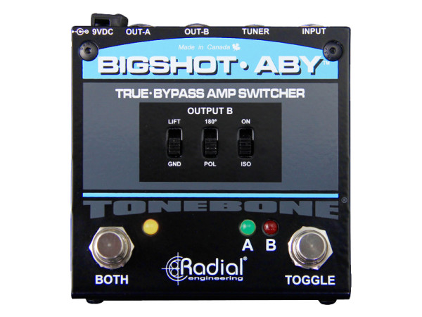 Radial BigShot ABY - True-Bypass ABY Amp Selector