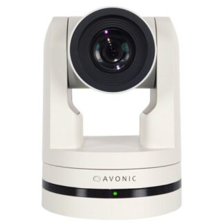 Avonic CM70-NDI-W PTZ Camera in White - CamDirector® Teacher Tracker Software Compatible