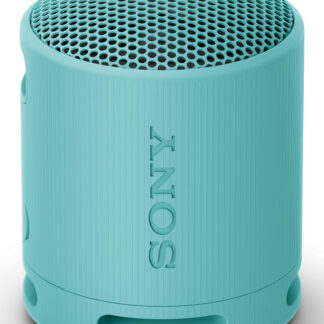 Sony SRS-XB100 - Wireless Bluetooth Portable Speaker, Durable IP67 Waterproof & Dustproof, 16 Hour Battery, Eco, Outdoor and Travel in Blue, Wireless, A2DP, HFP, AAC, AVRCP, SBC, USB Type-C, Mono portable speaker, Blue, Cylinder