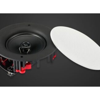 Tight AV SPK1-C880T-WH - 8" 2-Way Ceiling Speaker 70/100V in White