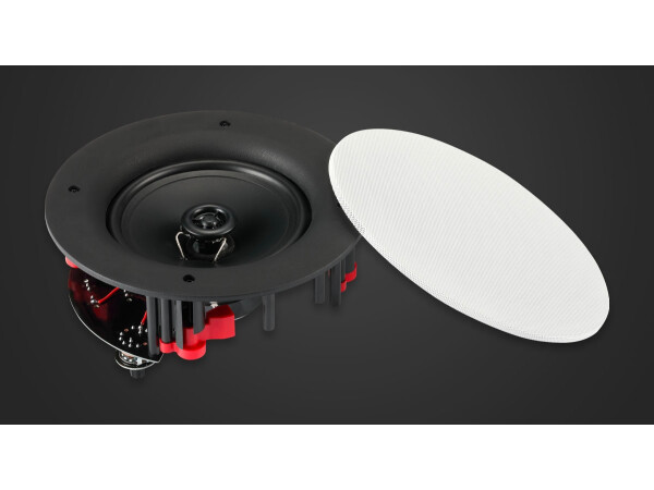 Tight AV TiGHT AV SPK1-C880T-WH - 8" 2-Way Ceiling Speaker 70/100V in White