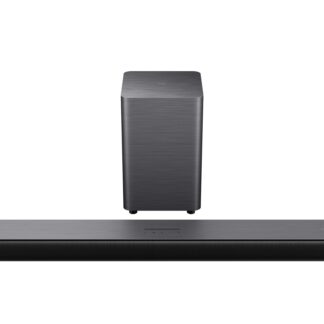 TCL S Series S55H S Class 2.1 Channel Sound Bar with Dolby Atmos, Wireless Subwoofwer, and Bluetooth Music Streaming, 2.1 channels, 220 W, Dolby Surround, Dolby TrueHD, DTS:X, Dolby Digital Plus, Dolby Atmos, Dolby MAT, Movie, Music, TV, 40 W, Active subwoofer
