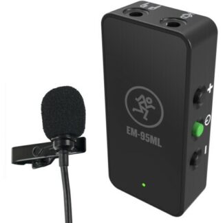 Mackie EM-95ML Lavalier Microphone with In-line Amplifier for Smartphones and DSLRs - B-Stock