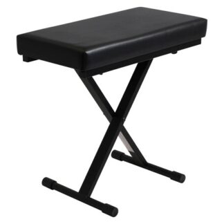 Ultimate Support JamStands® Series JS-XB100-B Extra Capacity Keyboard Bench in Black