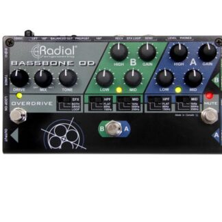 Radial Bassbone OD - Two Channel Bass Preamp