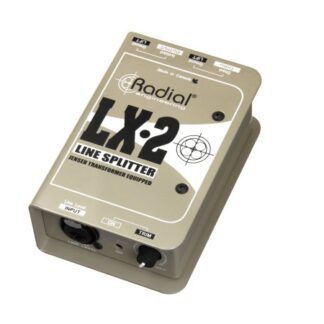 Radial LX-2 Passive Balanced Line-Level Splitter & Attenuator