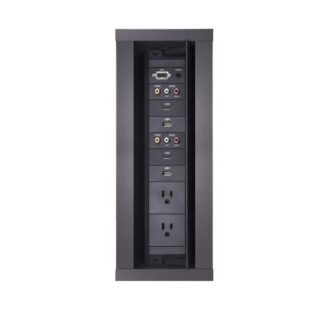 AMX HPX-1200BL - 12 Module HydraPort® Unit Enclosure - Silver