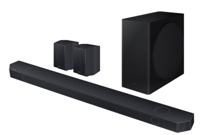Samsung HW-Q930C/XU, 9.1.4 channels, 540 W, Active subwoofer, Wireless, 40.3 cm (15.9"), Black