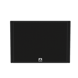 Pan Acoustics Pan Subwoofer P SW-112 SP D Single 12" Active Subwoofer with DSP and Dante Module in Black