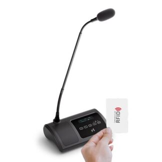 Vissonic 5G WiFi Wireless Digital Discussion and Voting IC Card Chairman Unit