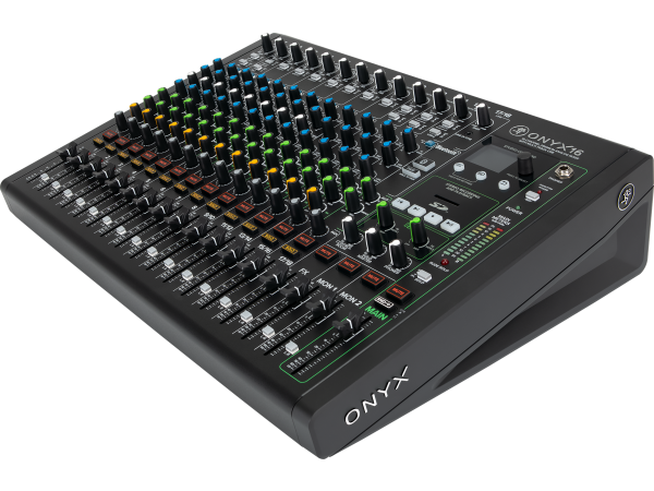 Mackie Onyx 16 - 16-Channel Premium Analog mixer with multitrack USB (B-Stock)