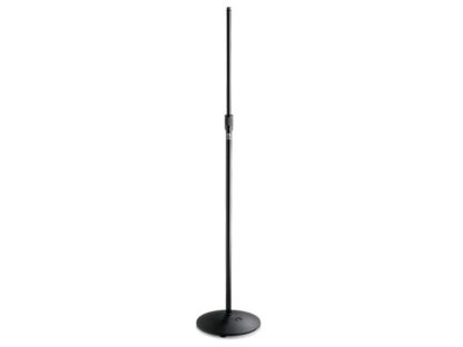 AtlasIED Low-Profile Microphone Stand in Ebony