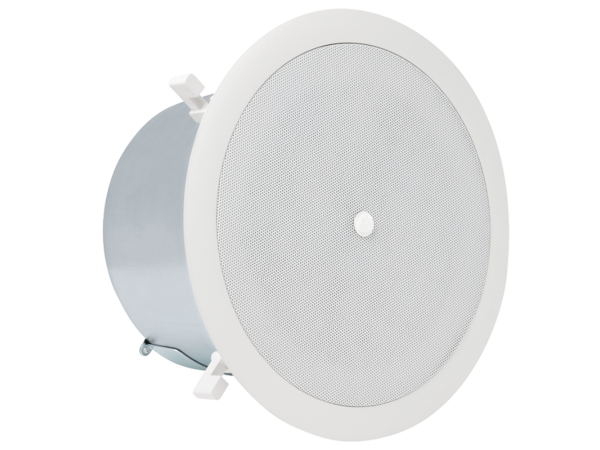 AtlasIED FAP62TUL2043 6" Coaxial In-Ceiling Speaker With 32-Watt 70/100V Transformer, Ported Enclosure, And UL2043 Certification