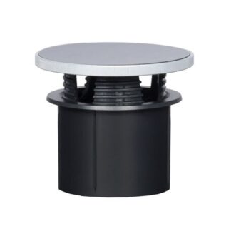 AMX HPG-20S-FG HydraPort® 2" Grommet - Frosted in Silver Metal